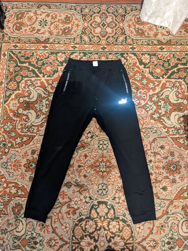 брюки м: Брюки M (EU 38), цвет - Черный