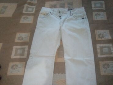 мужская джинсовка: Джинсы цвет - Белый