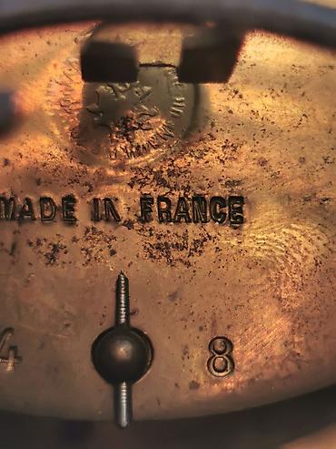 houseware: Stari mehanički stoni sat (kaminac) Made in France, proizveden oko — 6