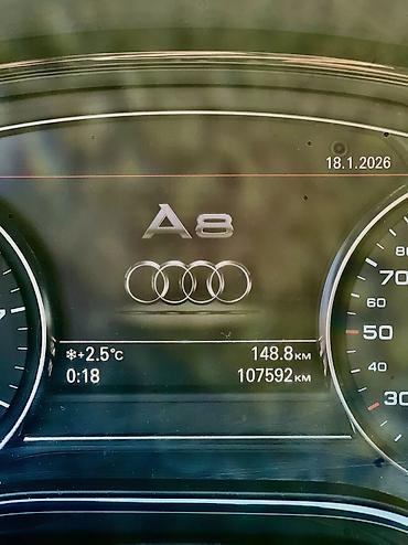 Audi: Audi A8: 2012 г., 3 л, Автомат, Бензин, Седан — 12