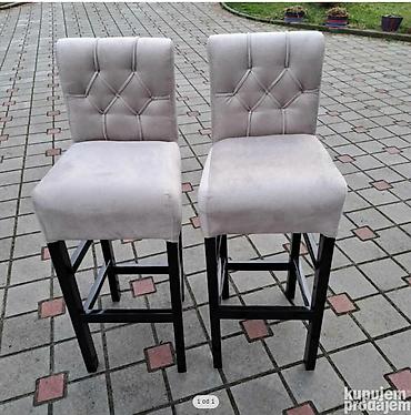 Stilske stolice: Barske stolice sa naslonom - Model: barske stolice sa visokim — 12