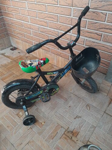green velosiped: İşlənmiş Dörd təkərli Uşaq velosipedi Saft, 14"