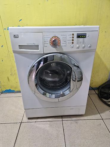 masin mantoru: Paltaryuyan maşın LG, 5 kq, İşlənmiş, Avtomat, Qurutma var, Kredit yoxdur, Ödənişli çatdırılma — 2