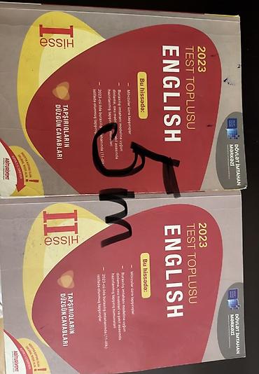 rm ingilis dili pdf 2025: Məhsul: 2023 “English” Test Toplusu – Hissə I və Hissə II (Dövlət — 1