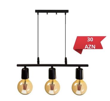 Çilçıraqlar: Çılçıraq, 3 lampa, Metal