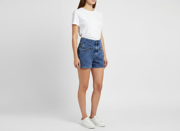 krótkie spodenki damskie new yorker: Esmara, Shorts for women, size M