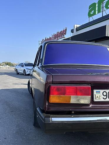185 65 14 type 0: VAZ 2107 sedan – bənövşəyi rəng Texniki xüsusiyyətlər və təchizat: - — 7