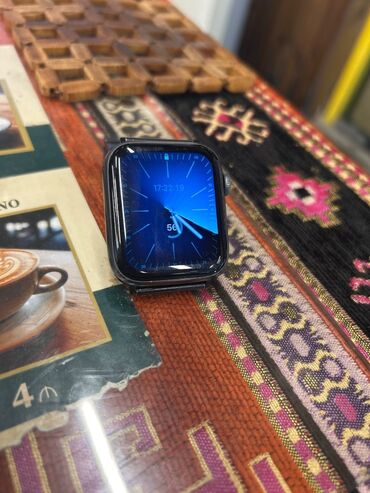 Б/у, Смарт часы, Apple, Сенсорный экран, цвет - Черный