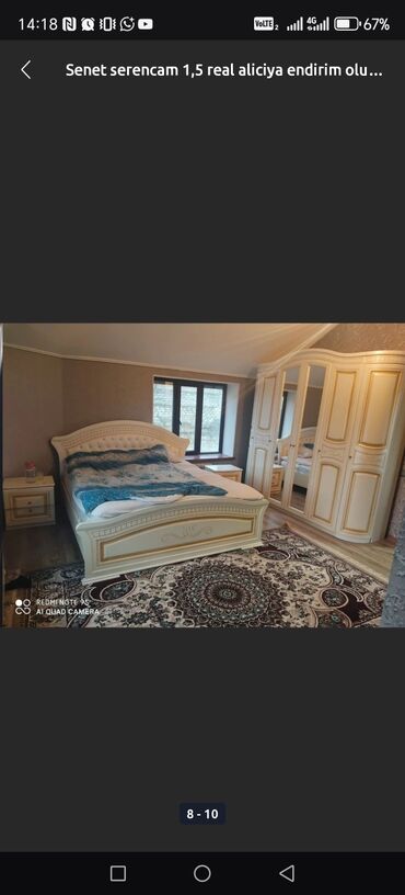 xezer gence prospekti kiraye evler: 110 kv. m, 4 otaqlı, Kombi, Qaz, İşıq