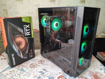 rtx 2080 ti купить бу: Компьютер, ядролор - 8, ОЭТ 16 ГБ, Татаал эмес тапшырмалар үчүн, Колдонулган, AMD Ryzen 7, NVIDIA GeForce RTX 3060, SSD