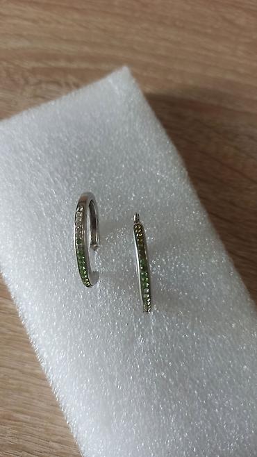 серебро продаю: Серебряные серьги, Проба 925, Цирконий, Женские, Новый — 7