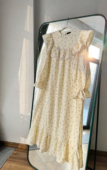шикарное платье для девочки: Повседневное платье, Made in KG, Осень-весна, Длинная модель, S (EU 36), M (EU 38), L (EU 40)