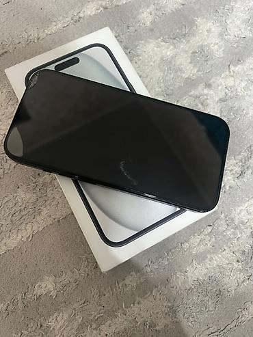 Техника и электроника: IPhone 15, Б/у, 128 ГБ, Черный, Коробка, 88 % — 4