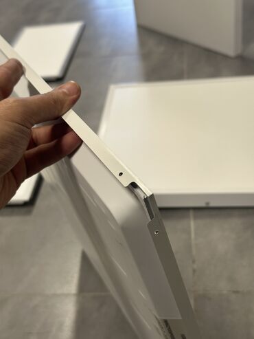 Spot lampalar: 60x60 ölçüdə Led panel Həm suvaq üstü, həm də asma tavan üçün led — 6