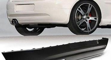 GTI DODATAK DIFUZOR SPOJLER ZA ZADNJI BRANIK GOLF 5 V | LIP SPOJLER