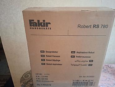 şuşə silən robot: Fakir Hausgeräte Robert RS 780 robot tozsoran - Model: Robert RS 780 — 1