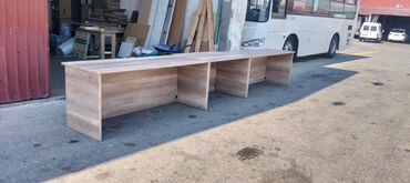 Sifarişlə ofis dəst mebeli: Mebel istehsalı və quraşdırma xidməti - Ofis masaları: İki rəngli — 59