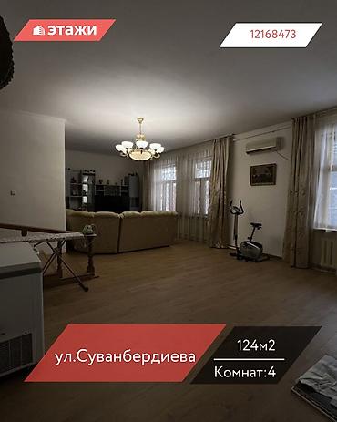Продажа коттеджей и домов: 📍ул.Суванбердиева 🔘4-комнаты 🔘124м² Продается уютный одноэтажный — 1