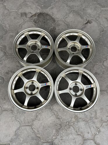 Диски: Литые Диски R 15 Комплект, отверстий - 4, Б/у — 2