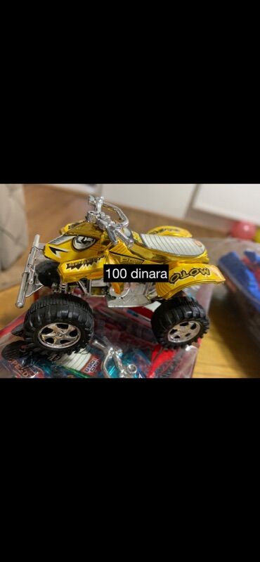 Autići: Set igračaka – vozila i kreativni setovi - Plastični motocikl na — 9