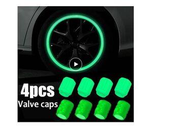 Car Parts: Fluorescentne kapice za ventil NOVO