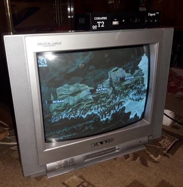 golder телевизор 32 дюйма: Продаю 1 шт телевизора .диагональ 20" дюйм+с тюнером(ресивер)ловит