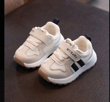 Krasofkalar və idman ayaqqabıları: Məhsul: Uşaq idman ayaqqabısı “MY BaBy” 22sm ölçüsü. - Rəng: süd-ağ — 3
