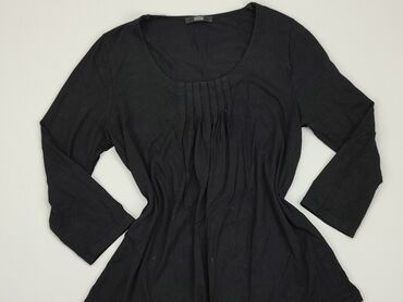 bluzki prześwitujące czarne: Bluzka Damska, Marks & Spencer, L, stan - Bardzo dobry