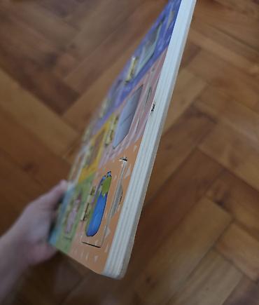 figura deda mraza: Drvena edukativna tabla sa vratancima – aktivnosti za fine motorike i — 5