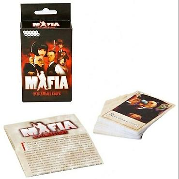 mafia kart oyunu: №: 9308 Məhsulun adı: Masaüstü oyun Mafia Brend: No Brand Kateqoriya — 3