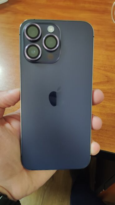 Apple iPhone: IPhone 14 Pro Max, 256 GB, Deep Purple, Simsiz şarj, Face ID