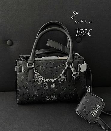 Çantalar: GUESS Los Angeles qadın çantası – 155€ - Rəng: qara - Material — 1