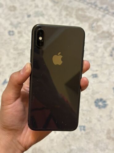 телефон режим нот 9: IPhone X, Б/у, 256 ГБ, Черный, Защитное стекло, Чехол, Коробка, 76 %