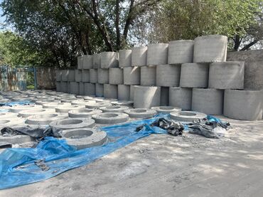 Железобетонные (ЖБИ) кольца для септика: Железобетонное (ЖБИ) кольцо для септика Размер: 110 x 90 x 9 см, Платная установка, В розницу — 3