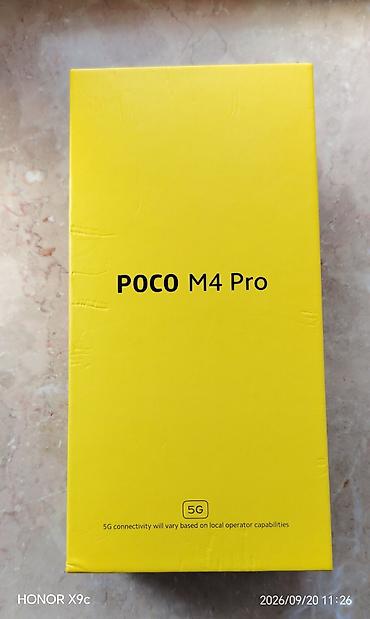 Мобильные телефоны и аксессуары: Poco M4 Pro 5G, 64 ГБ, цвет - Черный, Сенсорный — 5