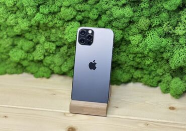 продать айфон 12: IPhone 12 Pro, Б/у, 128 ГБ, Кабель, Чехол, 76 %