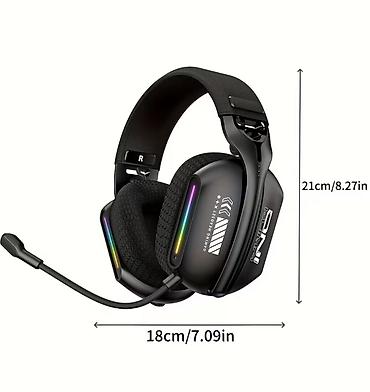kompüter kasası: RGB işıqlı oyun qulaqlığı – mikrofonlu Xüsusiyyətlər: - Tam ölçülü — 2