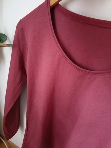 original guess majice: L (EU 40), Cotton, Single-colored, color - Pink
