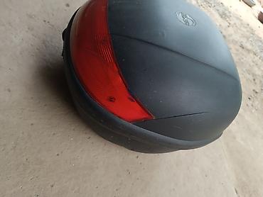 elektrikli skuterler m4 max: Moped/motosiklet üçün arxa baqaj qutusu (top case) - Material — 2