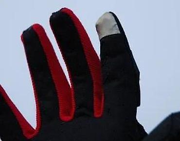 Oprema za bicikliste: Motorističke zaštitne rukavice – crno/crvene - Ojačani štitnici za — 19