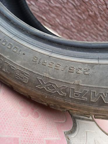 Шины и диски: Шины 235 / 55 / R 18, Б/у, Комплект, Легковые, Япония, Dunlop — 2