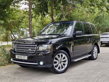 Land Rover: Range Rover L322 – 5 qapılı, qara rəngdə tam ölçülü SUV masinin mueyen — 11