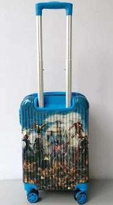 Rančevi, torbe i koferi: Dečiji kofer na točkiće – motiv superheroja - Tvrda školjka sa — 10