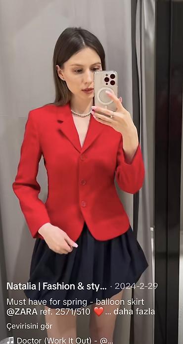 Baletkalar: Baletkalar, Zara, Ölçü: 38, rəng - Göy, Yeni — 4