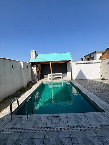 şirvanda ev: Hovuzlu həyət kompleksi – Mərdəkan ərazisində günlük və aylıq Villa — 2