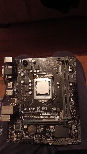 ASUS PRIME H310M-R R2.0 ana plata + LGA1151 prosessor - Çipset: Intel