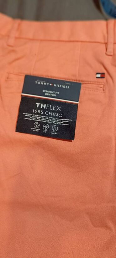 Pantalone: Tommy Hilfiger TH Flex 1985 Chino – muške pantalone - Model: Straight — 8