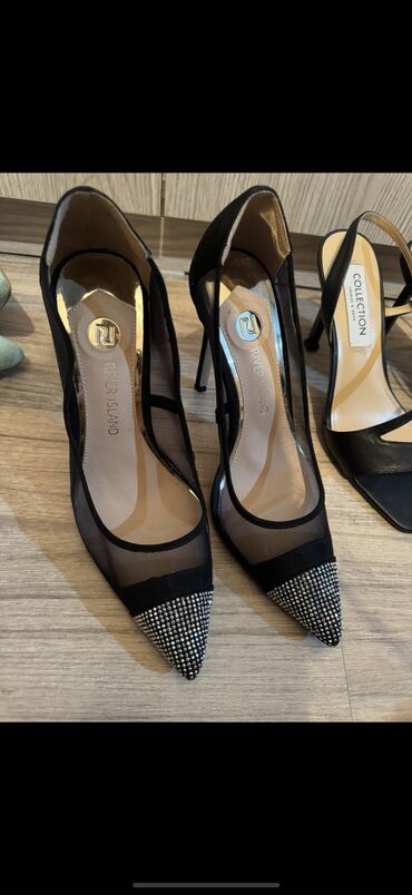 лоро пиано обувь женская летняя: Туфли, 39, River Island, Жаңы, түсү - Кара, Өзү алып кетүү, Акысыз жеткирүү