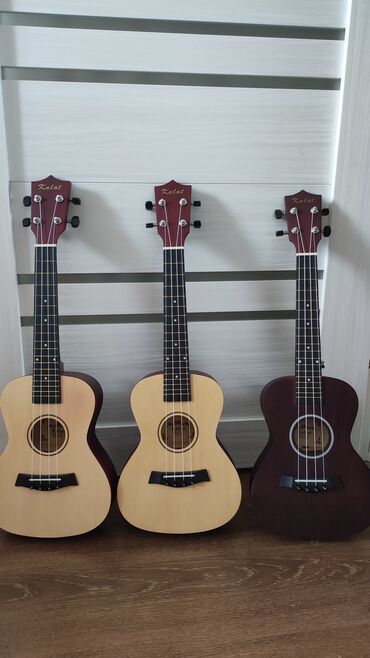 гитара укулеле купить: Укулеле 23 размера и 21 размера . концертная .Новые В разных