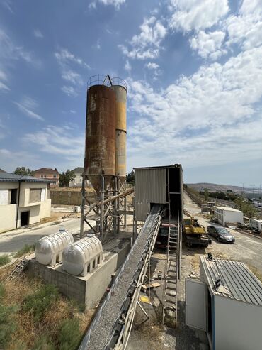 купить готовый бизнес в баку: Saatda 60 “m3”beton verir Sement Çənlərinin Həcmi 180 ton (110-70)